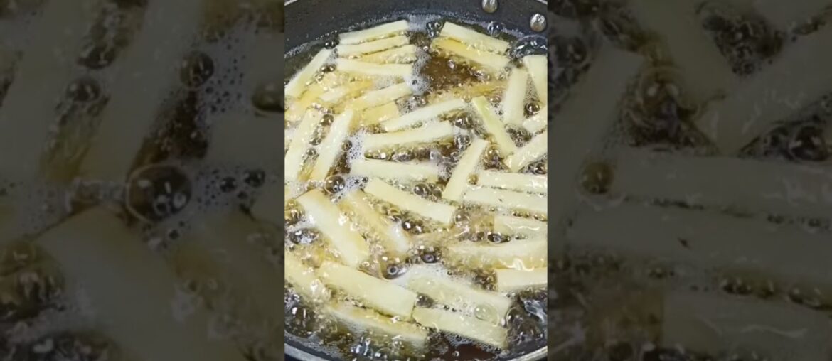 Easy way to make French Fries at home #recipe #drink #shorts #viralvideo #youtubeshorts