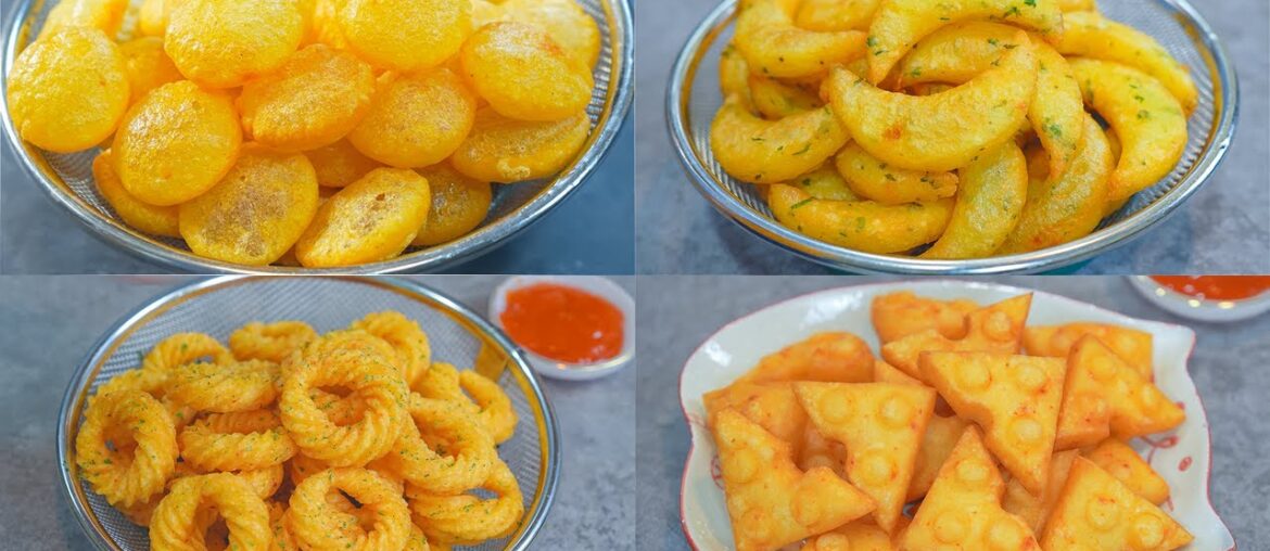 20 Amazing Potato Recipes!! Collections! French Fries, Potato Chip, Potato stick, Easy and delicious