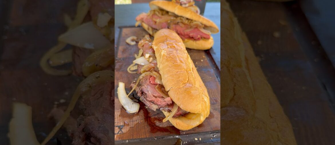 French dip sandwiches