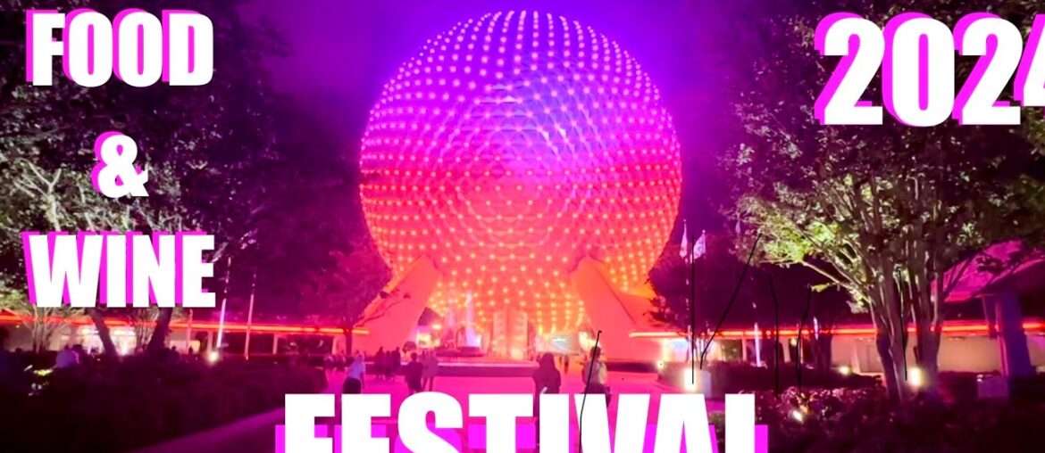 EPCOT FOOD & WINE FESTIVAL 2024 | I ATE AT 13 DIFFERENT COUNTRIES