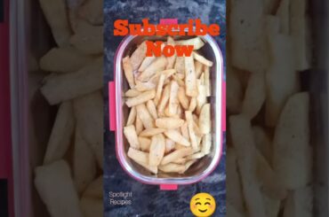 Perfectly Crispy potato Fries at home #youtubeshorts #shorts #ytshorts #howto #cook