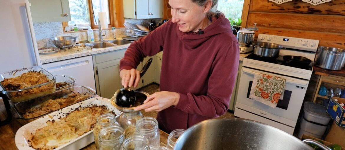 Epic Canning Day | French Onion Soup, Spaghetti Sauce & Fried Green Tomatoes!