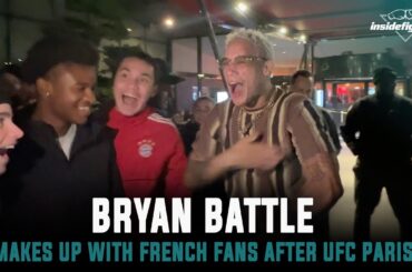 Bryan Battle makes up with French fans after flipping them off at UFC Paris, talks playing the heel