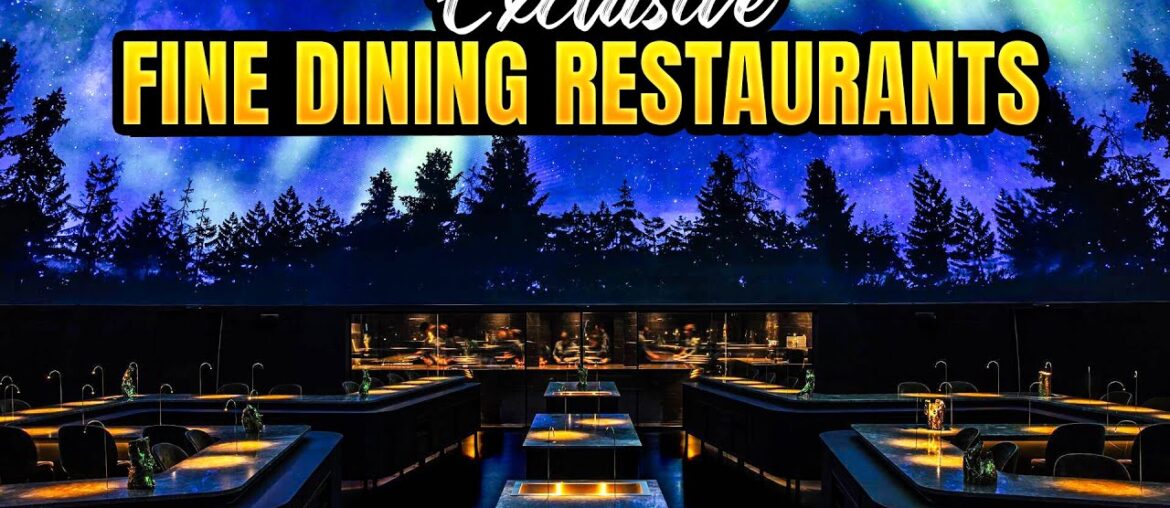 Ultimate Dining Extravagance: The Top 10 Luxe Restaurants