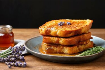 Sourdough French Toast with Lavender Honey Recipe | Accha FM Podcasts
