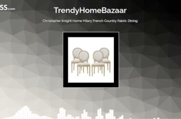 Christopher Knight Home Hilary French Country Fabric Dining