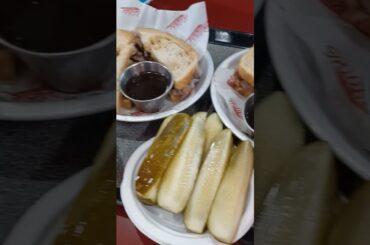 Philippe French Dips! #frenchdip #losangeles #foodie #foodies #classic #cafe #diner #food #foodshort