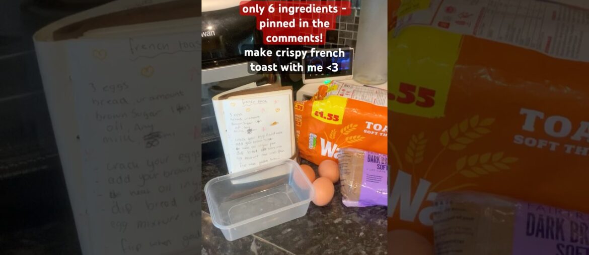 crispy french toast with cinnamon #french #toast #shorts