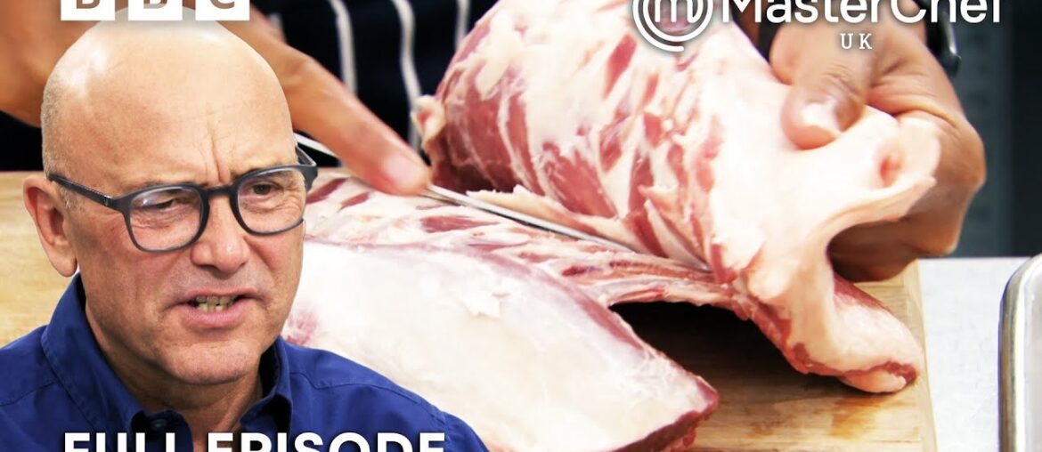Skills Test: French-Trimming A Rack Of Lamb | The Professionals | Full Episode | S13 E5 | MasterChef