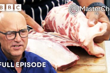 Skills Test: French-Trimming A Rack Of Lamb | The Professionals | Full Episode | S13 E5 | MasterChef
