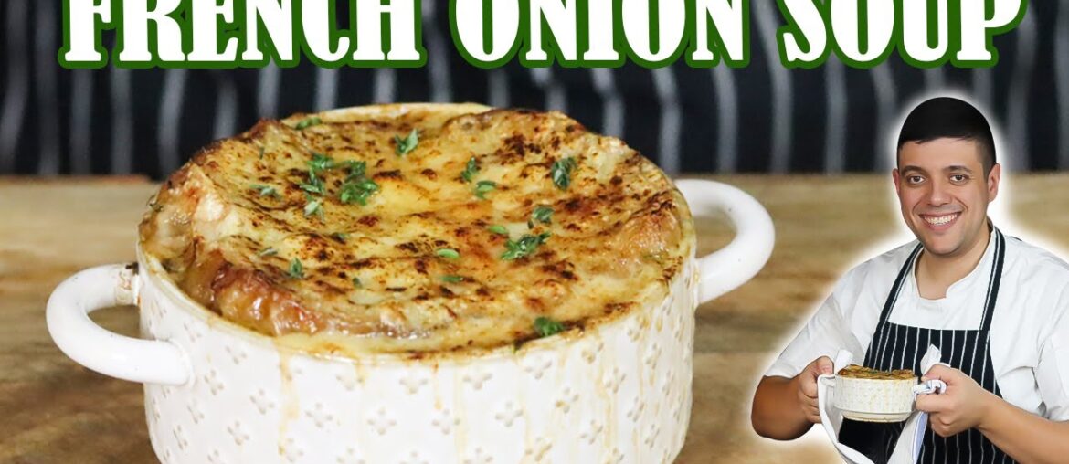 Authentic French Onion Soup Recipe from Scratch