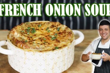 Authentic French Onion Soup Recipe from Scratch