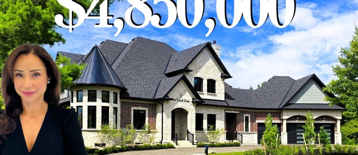 Inside A $4.85 MILLION Custom Built Country Estate