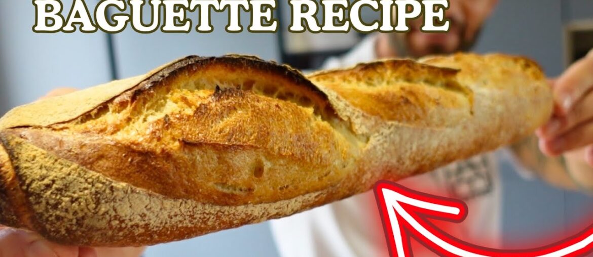 Authentic French baguette recipe ! How to make perfect baguette ?