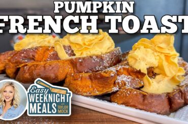 Taylor Mock's Pumpkin French Toast | Blackstone Griddles