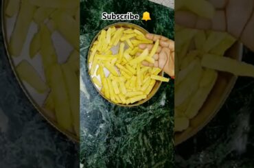 French Fries Recipe. Potato Finger Recipe. #shorts #minihomekitchen.