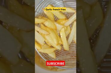Honey garlic french fries recipe #shorts