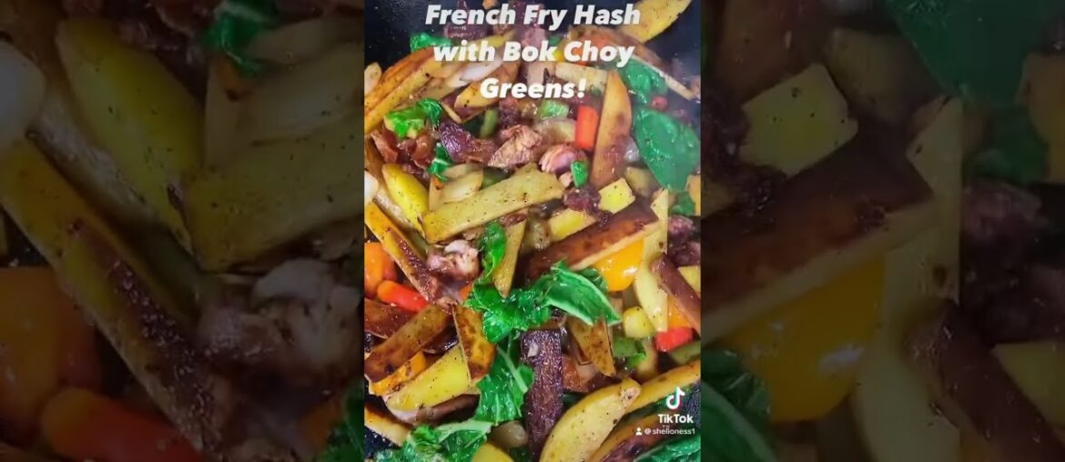 French Fry Hash #cooking #food #fyp #recipes #viral #brunch #breakfast #yummy