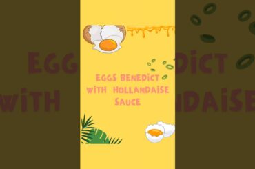 Eggs Benedict:How to Make the Perfect Hollandaise Sauce #foodstagram #eggsandwich #eggsovereasy #egg