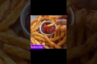 Perfect Easy Crispy French Fry Recipe. #shayansminivlogsncooking #shortsvideo