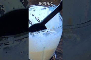 French Pancakes Batter in 1 Minute - Easy Crepe Recipe #shorts