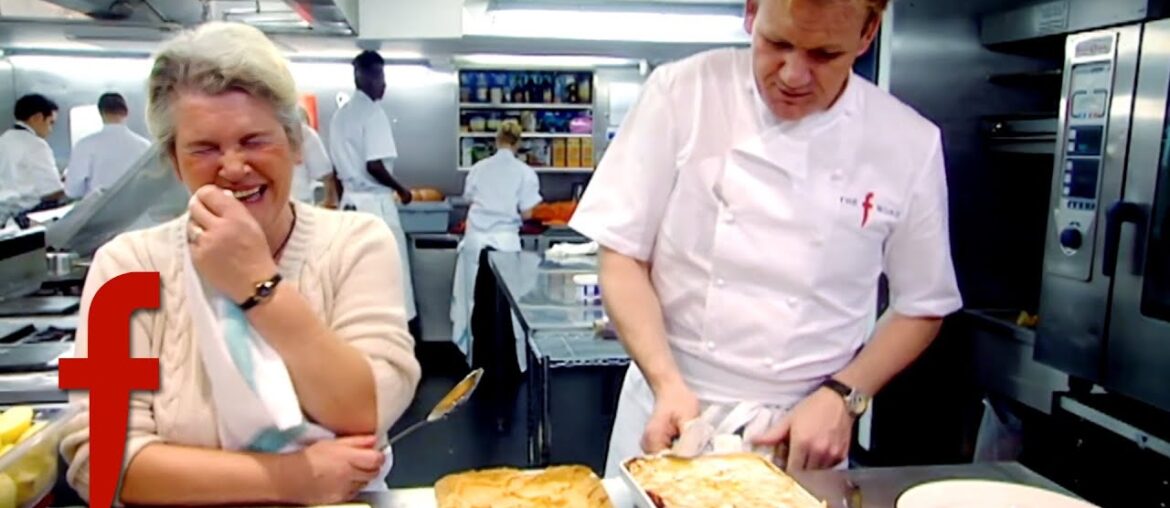 Whose Food Is Better: Gordon Ramsay's or His Mum's? | The F Word