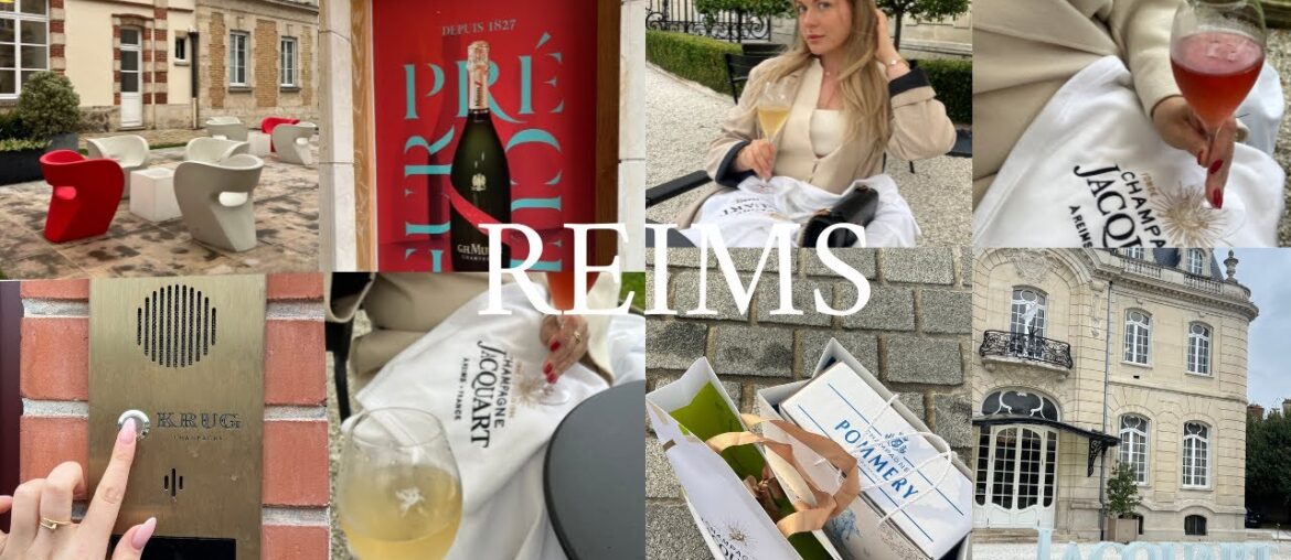 One Day in Reims, Champagne Region - Pommery Tasting, French Brasserie & G.H. Mumm Cellar Tour!