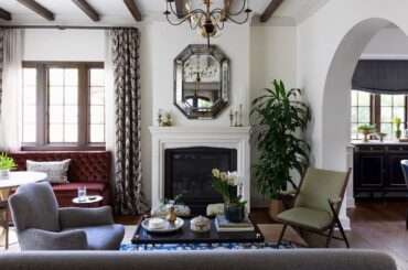 Inside A 1920's French Country-style Home With Mismatched Element That Built It's Style