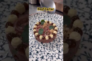 A classy french beef tartar. #shorts #beef #tartar #beeftartar #ytshorts #ytviral