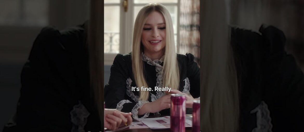 Why Do Pregnant Women in Paris Drink Real Wine?? #EmilyinParisseason4 #series #netflix