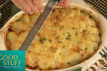 Mary's Recipe of the Day: French Onion Scalloped Potatoes | The Good Stuff with Mary Berg