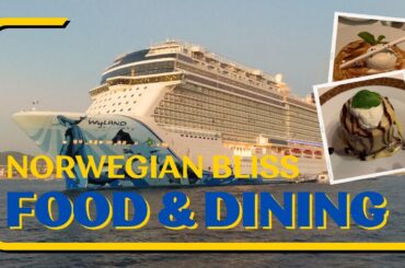 2023 Norwegian Bliss Dining Tour | Norwegian Cruise Line | 4K