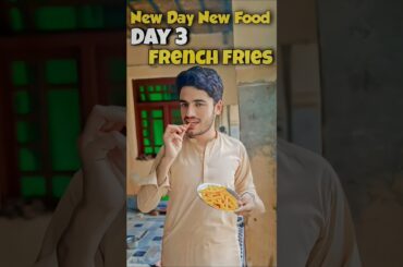 French fries banaye | NDNF Day 3 | #food #minivlog #shorts