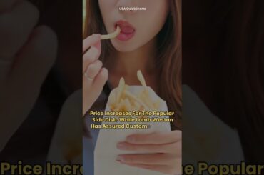 USA Mcdonald’s Largest French Fry #Shorts #Short #News