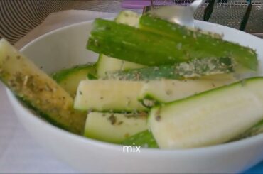 Better than French fries! Easy recipe in 5 minutes!Everyone buying zucchini after seeing this idea!