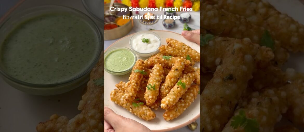 Crispy Sabudana French Fries | Navratri Special Recipe #shorts #ytshorts #viral #trending #navratri