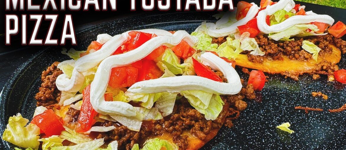 DON’T MISS OUT ON THIS ONE! THE BEST MEXICAN “TOSTADA” PIZZA MADE ON THE GRIDDLE! EASY RECIPE DON'T MISS OUT ON THIS ONE! THE BEST MEXICAN "TOSTADA" PIZZA MADE ON THE GRIDDLE! EASY RECIPE
