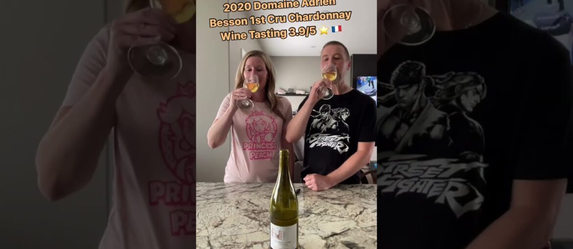 2020 Domaine Adrien Besson 1st Cru Chardonnay 3.9/5 Star Wine Tasting #winewithryan #chardonnay