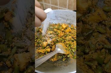 French beans ki biryani #veg biryani #shortvideo #indianfood ##viralvideo #cooking