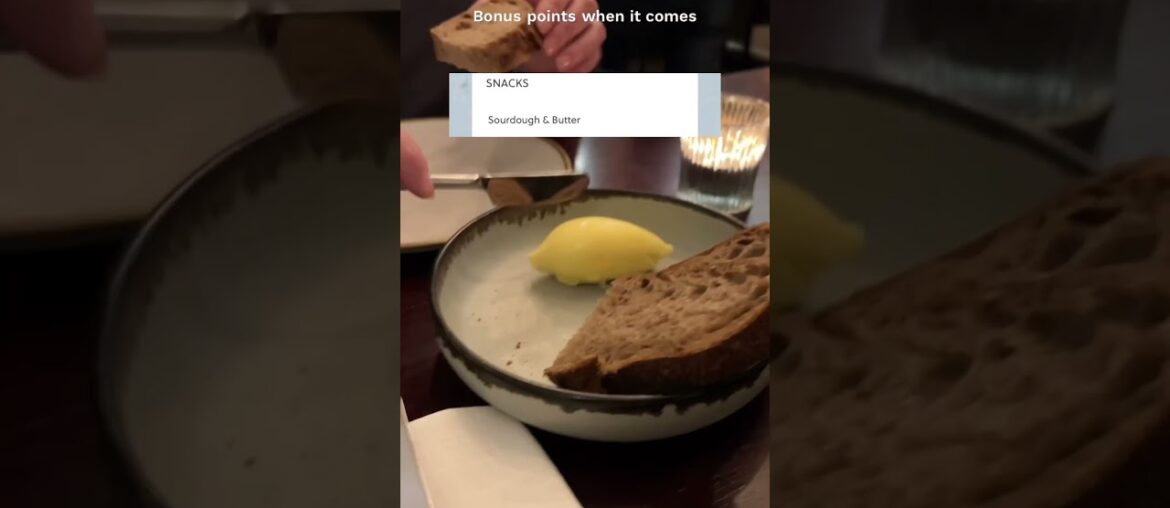 visiting Michelin star restaurant The Ninth in London #londonrestaurants #londonfood