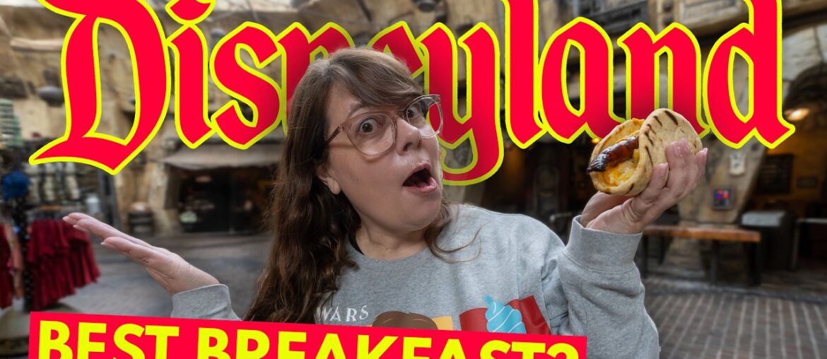 We Tried EVERY Breakfast Item at Disneyland - Which Is The Best?