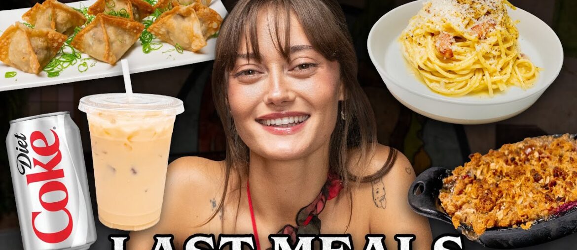 Ella Purnell Eats Her Last Meal Ella Purnell Eats Her Last Meal