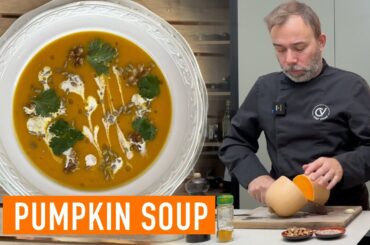 BEST FRENCH PUMPKIN SOUP BY CHEF VIVIEN