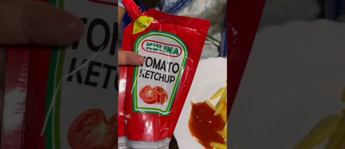 French fries kulina ketchup #trending #food #frenchfries #cooking ##frying