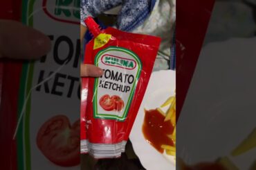 French fries kulina ketchup #trending #food #frenchfries #cooking ##frying