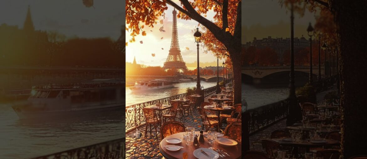 The Warm Glow of French Sunset: Casual Dining with Iconic Views   #guitar #shortsviral   #japan