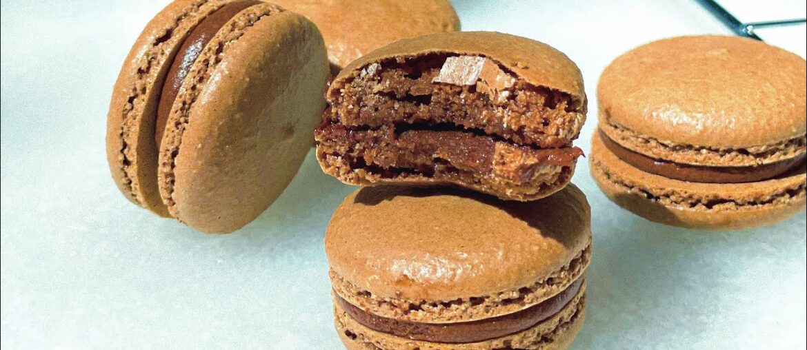 (Short Video) Chocolate Macarons recipe (Short Video) Chocolate Macarons recipe