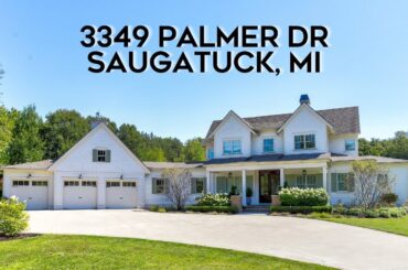 3349 Palmer Drive, Saugatuck, MI 49453 | Luxury French Farmhouse in The Ravines of Saugatuck