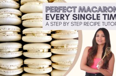 FRENCH MACARONS RECIPE STEP BY STEP