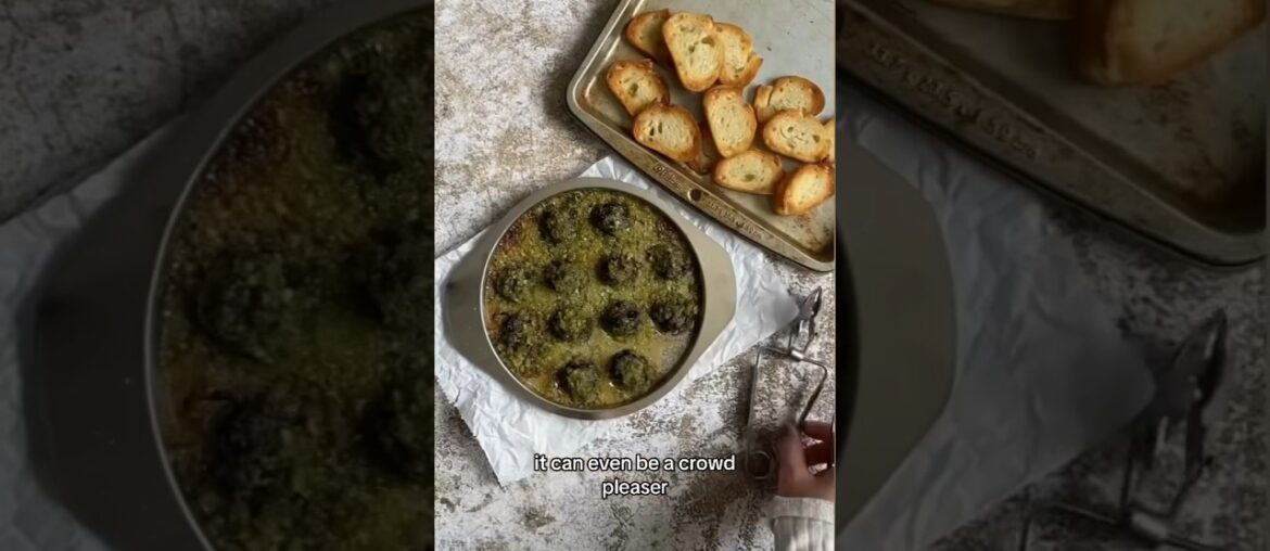 Escargot from France. Find the full recipe linked in the comments. #escargot #snail #france #french